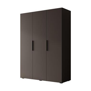Meubella - Kledingkast Marquesa - Zwart - 150 cm product