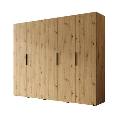 Meubella - Kledingkast Marquesa - Eiken - 250 cm product
