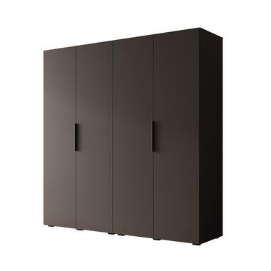 Meubella - Kledingkast Marquesa - Zwart - 200 cm product