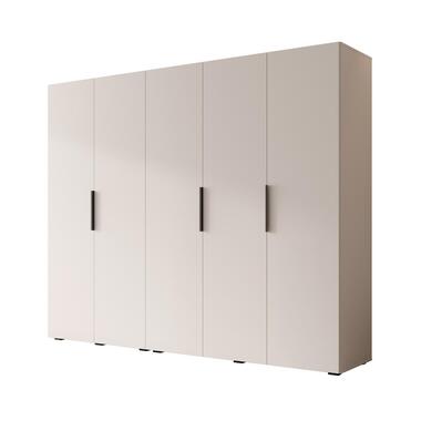 Meubella - Kledingkast Marquesa - Wit - 250 cm product