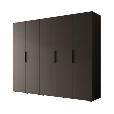 Meubella - Kledingkast Marquesa - Zwart - 250 cm product