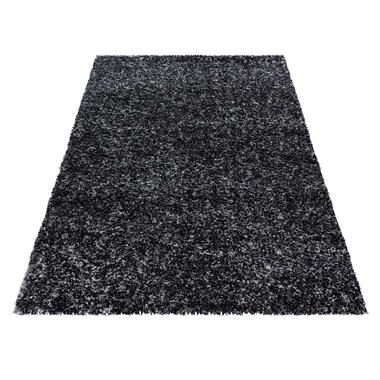 Hoogpolig Vloerkleed Rainbow - Antraciet - 120x170 cm Shaggy Tapijt product