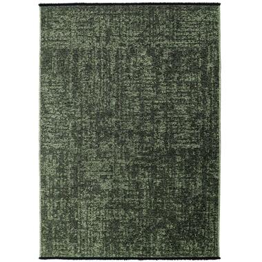 SPACE Vloerkleed - Laagpolig Effen Velours - Groen 200x290 cm - Modern Woonkamer product