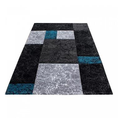 Modern Vloerkleed Basic Rood/Grijs - Laagpolig Tapijt 280x370 cm product