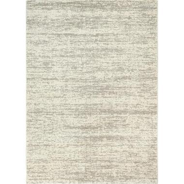 Relax Oslo - Laagpolig Effen Vloerkleed - Creme - 200x200 CM Vierkant product