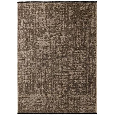 SPACE Vloerkleed - Laagpolig Effen Velours - Beige 240x340 cm - Modern Woonkamer product