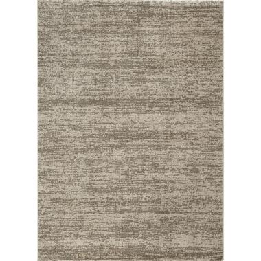 Relax Oslo - Laagpolig Effen Vloerkleed - Beige - 200x200 CM Vierkant product