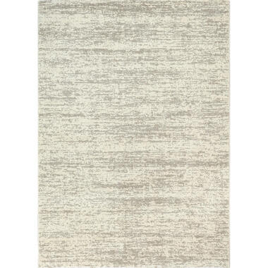 Relax Oslo - Laagpolig Effen Vloerkleed - Creme - 300x300 CM Vierkant product
