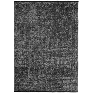SPACE Vloerkleed - Laagpolig Effen Velours - Grijs 240x340 cm - Modern Woonkamer product
