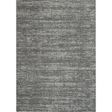 Relax Oslo - Laagpolig Effen Vloerkleed - Grijs - 300x300 CM Vierkant product