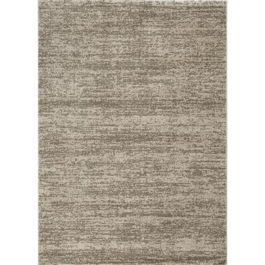 Relax Oslo - Laagpolig Effen Vloerkleed - Beige - 250x250 CM Vierkant product