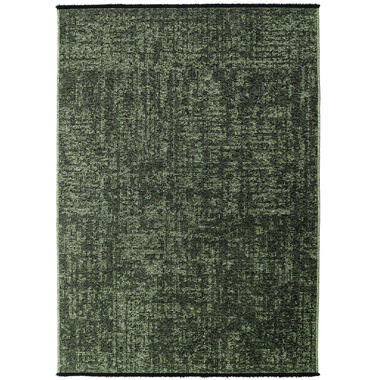 SPACE Vloerkleed - Laagpolig Effen Velours - Groen 240x340 cm - Modern Woonkamer product