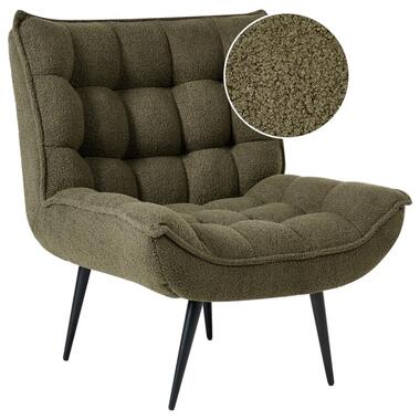 ALVESTA - Fauteuil - Donkergroen - Bouclé product