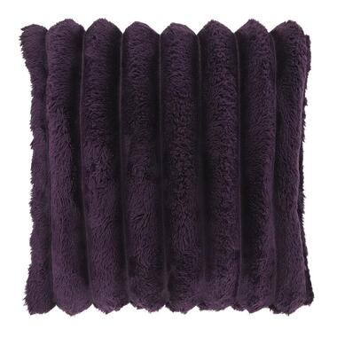 Unique Living - Sierkussen Romee 50x50cm - Dark Purple