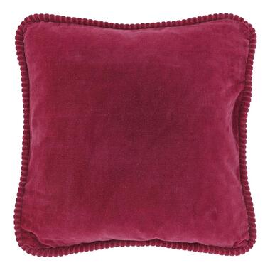Unique Living - Sierkussen Carmel 45x45cm - Fuchsia product