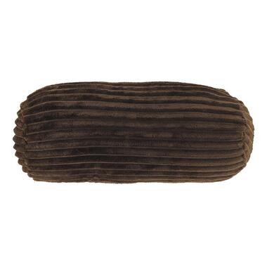 Unique Living - Sierkussen Dez Ø20x45cmcm - Rocky Brown product