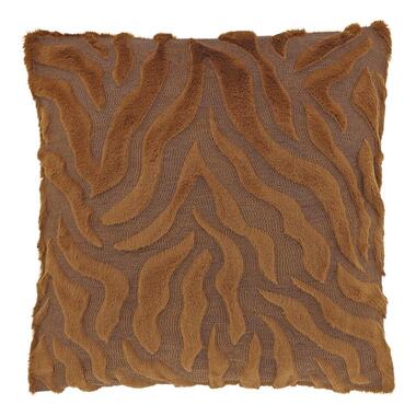 Unique Living - Sierkussen Fenna 45x45cm - Leather Brown product