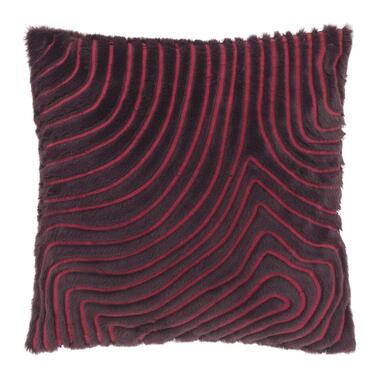 Unique Living - Sierkussen Jace 45x45cm - Dark Purple product