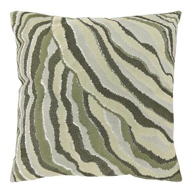 Unique Living - Sierkussen Ezra 45x45cm - Winter Green product