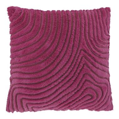 Unique Living - Sierkussen Jace 45x45cm - Fuchsia product