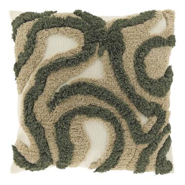 Unique Living - Sierkussen Calin 45x45cm - Winter Green product