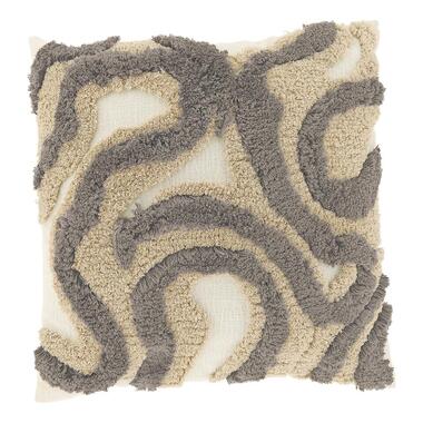 Unique Living - Sierkussen Calin 45x45cm - Chateau Grey product