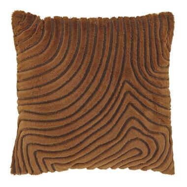 Unique Living - Sierkussen Jace 45x45cm - Leather Brown product