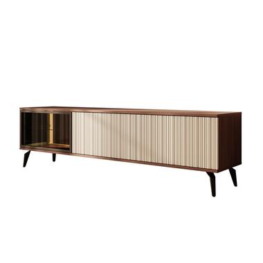 Meubella - Riverhead - TV-Meubel - Beige/Eiken - 180 cm