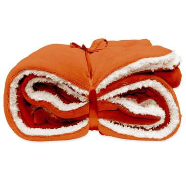 Unique Living - Plaid Lars 150x200cm - Orange Flame product