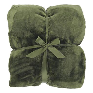 Unique Living - Plaid Silke 150x200cm - Winter Green product