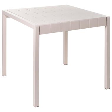 BARTICA - Tuintafel - Beige - 81 x 84 cm - Synthetisch materiaal product