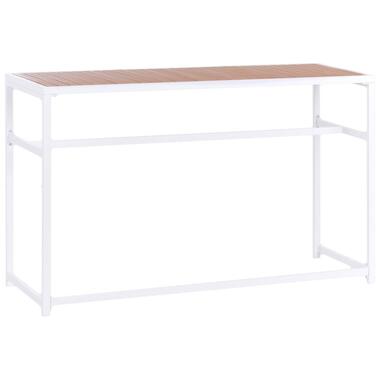 AVETRANA - Tuintafel - Wit - 150 x 50 cm - Staal product
