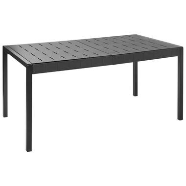 BARTICA - Tuintafel - zwart - 154 x 84 cm - Synthetisch materiaal product