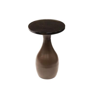 Hoyz Collection - Bijzettafel Eclipse Druppel S - Koper Antiek Finish product