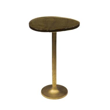 Hoyz Collection - Bijzettafel Eclipse L - Goud Antiek Finish