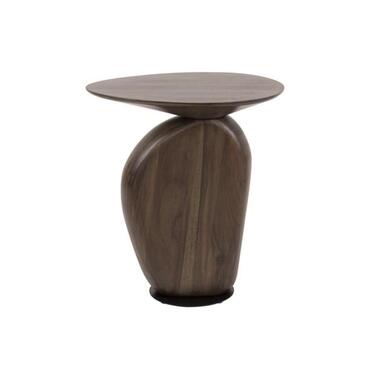Hoyz Collection - Bijzettafel Art Solid - Massief Acacia Glaze Brown product