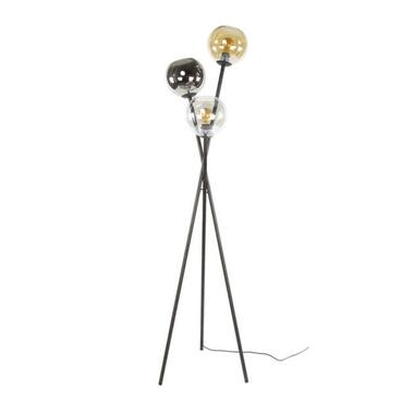 Hoyz Collection - Vloerlamp Multi Globe 3-lichts - Artic Zwart product