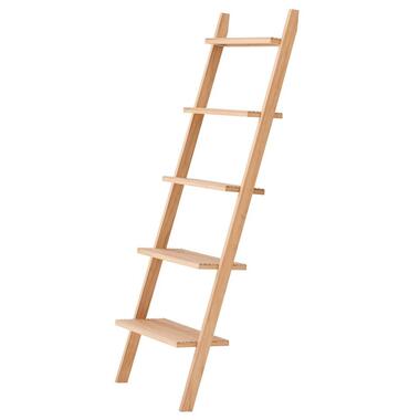 Wandplank Ladder van Massief Natuurlijk Hout product