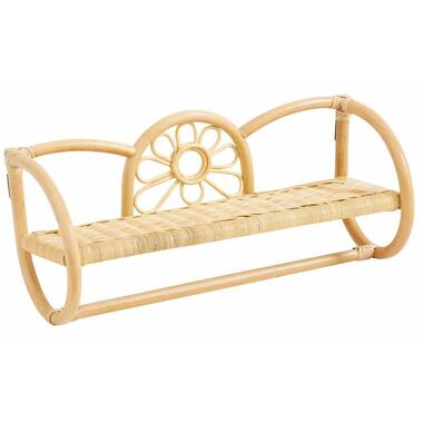 Hangende Muur Opbergrek van Natuurlijk Rotan product