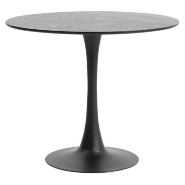 Eettafel 4 Personen Ronde Houten Basis Metaal product
