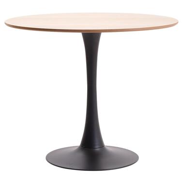 Eettafel 4 Personen Ronde Houten Basis Metaal product