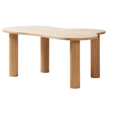 Scandinavische massief houten salontafel