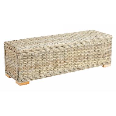 Bank Ingang Scandinavische Slaapkamer Hout Rotan Natuurlijke Vezels product