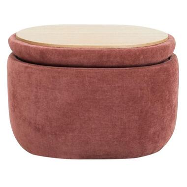 Salontafel Poef met Opbergruimte Hout product