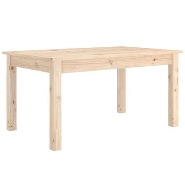 vidaXL - Rechthoekige Salontafel - Naturel - Massief grenenhout - 80x50x40 cm product