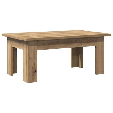 vidaXL - Rechthoekige Salontafel - Artisanaal eiken - Hout - 100x60x42 cm product