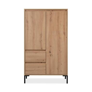 CALICOSY - Buffetkast PLOCK - Licht hout - 139x81x40 cm product