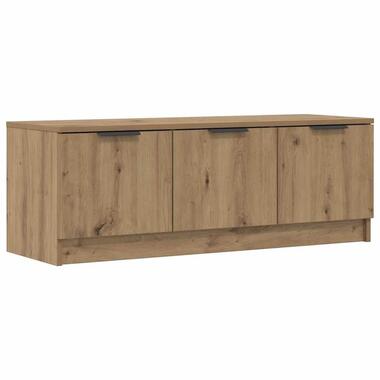 vidaXL - Tv-meubel - Bruin - Bewerkt hout product