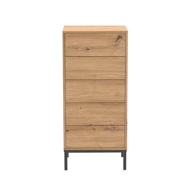 CALICOSY - Ladekast LENNY - Licht hout - 100x45x38 cm product