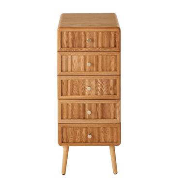 CALICOSY - Ladekast AVA - Licht hout - 100x42x35 cm product